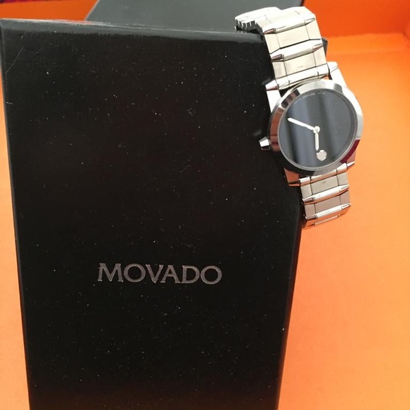 movado vizio black dial women watch - Picture 3 of 3
